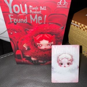 Skullpanda You Found Me Plush Doll Pendant